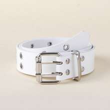 1pc Unisex Punk Style Waist Chain Belt, PU Leather Waist Chain Decor, Suitable For Party, School, Autumn, Christmas Wear - Belt - View 8