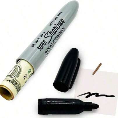1pc Fun Hidden Storage Bank Disguise Marker Marker Pen