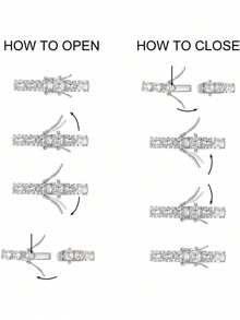 MDFUN 5.0毫米男女通用网球手链，18K白金/黄金镀层，5毫米圆形立方氧化锆经典网球手链 - 白色 - 查看 7