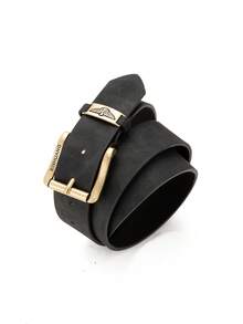 1pc New Buckle PU Leather Belt, Minimalist Casual Unisex Design, Suitable For All Seasons Daily Wear Or Gift - BH1012 - View 21