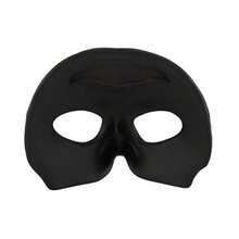 Black Patterned Crow Beak Carnival Mask Wall Hanging - como en la foto - Ver 4