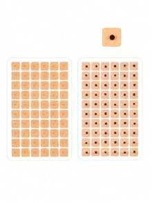 600/300/60pcs Ear Acupressure Stickers, Massage Seed Stickers For Relaxation And Acupoint Massage - Multicolor - View 7