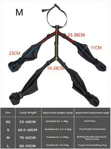 Adjustable Pet Dog Shoes, Waterproof Anti-Slip Durable Dog Rain Boots - Black - View 14