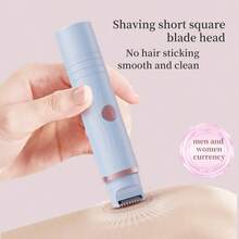 2-In-1 Women's Electric Trimmer - Dual Head Design, Portable Multi Purpose Electric Hair Removal Device, Full Body Hair Removal, Women's Shaver, USB Rechargeable Lithium Battery, Party Gift, Christmas Gift, Mother's Day Gift - Multicolor - View 2