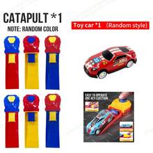 弹射赛车玩具 - 锻炼动手能力，开发大脑智力，寓教于乐，坚固耐用的塑料结构 - 多人互动礼物，增进友谊 - 圣诞节和新年礼物 - 彩色 - 查看 9
