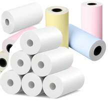 13 Rolls Instant Print Refill Paper For Instant Camera Print, Photo Printing Thermal Paper Roll Compatible With Most Of Instant Cameras - 13 Rolls - View 5