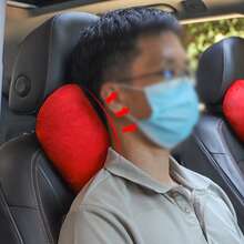 1pc Love Car Headrest, Headrest, Car Pillow, Car Neck Protection Pillow, Car Seat Cushion, Car Interior Supplies Car Pillow Car Seat Cushion - Plush - View 9