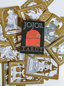 Tarot Card Set | Anime Themed Divination Cards | Collectible Party Game Cards | Role-Playing Props And Gifts For Anime Fans And Tarot Players | Wedding Season | Music Festivals | Ramadan - Multicolor - View 7
