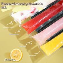 Kantong Es Lolipop yang Dapat Digunakan Kembali, Terbuat dari Bahan PET, Cocok untuk Menyimpan Yogurt, Buah, dll., Sangat Cocok untuk Perjalanan dan Penggunaan di Luar Ruangan - MultiWarna - View 7