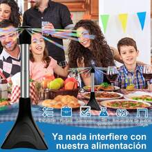 2 PCS Abanico Repelente Moscas, Ventilador ProteccióN Mosquitos, Fly Fan Para Ahuyentar A Volar, Disfruta Tus Comidas Al Aire Libre,Ventiladores Repelentes Moscas - 2 - Ver 2