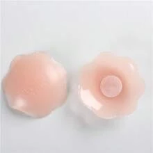 7,2 cm Cubrepezones de silicona transpirables, pétalos de sujetador invisible para levantar y evitar pezones visibles - Multicolor - Ver 2