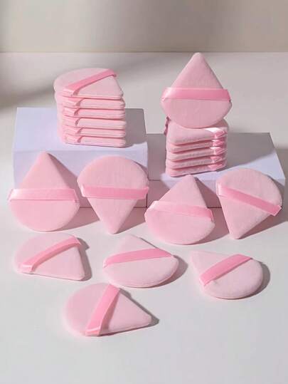 10/3/1pc Set, Designed With Ultra-Soft Velvet Material, Suitable For Contouring, Eye And Corner Of Eye, Suitable For All Skin Types