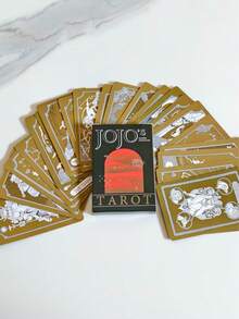 Tarot Card Set | Anime Themed Divination Cards | Collectible Party Game Cards | Role-Playing Props And Gifts For Anime Fans And Tarot Players | Wedding Season | Music Festivals | Ramadan - Multicolor - View 10