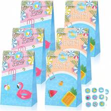 14 túi quà chủ đề tiệc bể bơi mùa hè, thích hợp cho lễ tốt nghiệp, đám cưới, sinh nhật, lễ hội, đóng gói kẹo trong các bữa tiệc. - Kiểu 1 - Xem 1