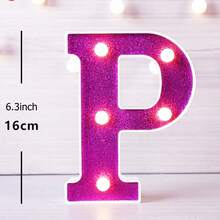 1 chiếc đèn chữ cái A-Z màu tím sáng tạo 6.3 inch, đèn hình chữ số, đèn chữ cái chạy bằng pin, đèn chữ cái trang trí nhà cửa, đèn ngủ hình chữ cái trang trí phòng ngủ, trang trí đám cưới, trang trí tiệc, trang trí sinh nhật, đèn chữ cái trang trí bàn làm việc, đèn trang trí ngày Valentine, đèn trang trí cảnh cầu hôn. - Màu tím - Xem 37