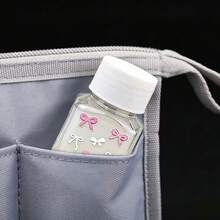 透明大号方形密封胶囊瓶，广口塑料瓶，适用于盛装液体药品（附赠DIY贴纸） - 彩色 - 查看 4