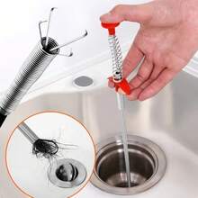 1 cái kẹp gắp đa năng mềm mại - Dễ dàng thông tắc cống, lấy tóc ra, làm sạch bồn rửa và nhà vệ sinh - Dụng cụ thiết yếu cho nhà bếp và phòng tắm - A - Xem 2