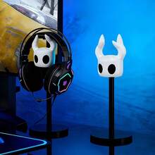 1 chiếc giá đỡ hình hiệp sĩ nhỏ phong cách tối màu, dùng để giữ tai nghe và tay cầm chơi game, trang trí bàn làm việc hình tượng game. - Nhiều màu - Xem 1