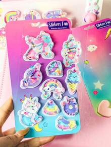 可爱闪亮水晶贴纸。高品质手工编织闪光3D装饰贴纸，手机壳装饰。家居装饰、派对装饰、各种节日礼物、时尚单品。奢华。缝纫。DIY。毕业典礼/开幕式。开幕式礼物。装饰。 - 彩色 - 查看 17