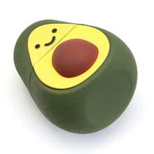 4-Layer Metal Avocado Spice Grinder, Creative And Cute Handmade Vanilla Grinder, Suitable For Daily Kitchen Use, Great Christmas & Anniversary Gift For Boyfriend And Girlfriend - Fastship - Green - View 7