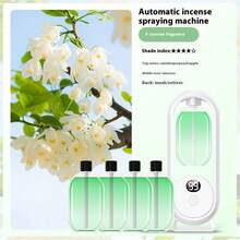 1 buah Diffuser Aroma Otomatis, Cocok untuk Kamar Tidur dan Kamar Mandi, Diffuser Kabut Aroma (Termasuk 4 Jenis Minyak Aroma 50ml), Dapat Digunakan untuk Diffuser Aroma, Pelembap Udara, Pewangi, Pembuatan Sabun, Cucian, dan Lainnya - MultiWarna - View 26
