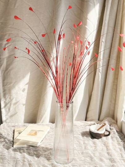 1/6根，82厘米长，人造芦苇，简约现代风格，可弯曲 - 适用于DIY花墙、场景装饰、客厅/卧室花瓶插花、婚礼、派对装饰、桌面装饰。也适用于房间装饰、家居装饰、厨房装饰、婚礼装饰、餐桌装饰、中心摆件、办公室装饰、花园装饰、户外装饰、DIY情人节礼物。