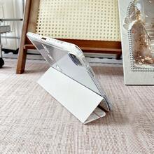 1个飞机天空景观3+Y折叠多角度磁吸支架平板电脑保护套，带笔槽和自动休眠/唤醒功能，兼容iPad Pro/Air、三星、小米Pad 5/6/7 - 彩色 - 查看 7