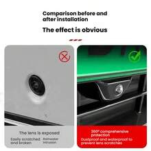 360 Degree Camera Lens Protective Cover, Suitable For , , , And Other Car Models, Prevents Sand And Collision Damage - Camera Protective Case - View 5