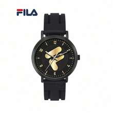 FILA 38-6544 大Logo硅胶石英表 38毫米表盘 30米防水 学生情侣运动腕表 - 均碼 - 查看 3