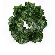 3/6/12pcs Artificial Ivy Hanging Vines, Green Leaf Garland, Greenery Vines For Home, Wedding, Bathroom, Garden Decor - Vine - View 11