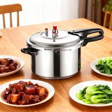 3/5 Litre Home Dual Handle Aluminum Pressure Cooker Kitchen Catering Cookware - View 8