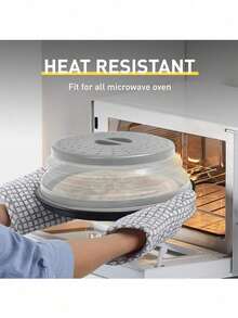 1个硅胶微波炉防溅盖，食物和水果微波炉盖，微波炉餐具盖，微波炉罩，厨房必备，可用洗碗机清洗，多功能硅胶可折叠食品保鲜膜，防油溅罩，专用加热盖，可折叠盖，夏季必备，杯子 - 彩色 - 查看 6