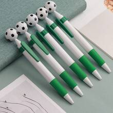 5pcs Creative Football Shaped Ballpoint Pens, World Cup Elements - Multicolor - View 9