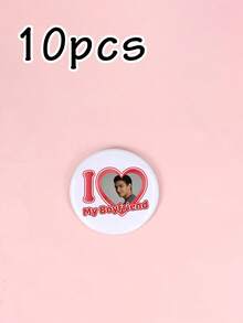 Bộ 1/2/5/100/200 huy hiệu/ghim cài ảnh cá nhân hóa, phong cách lãng mạn dễ thương, trang trí cho ba lô, áo khoác, trang phục hàng ngày, quà tặng huy hiệu ảnh cá nhân hóa cho cặp đôi/người yêu/vợ chồng, huy hiệu trang trí thời trang cho túi xách, mũ, quần áo, huy hiệu kỷ niệm cặp đôi có thể tùy chỉnh văn bản, quà tặng độc đáo - phong cách 4 - Xem 62