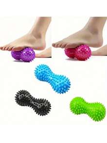 1pc Yoga Massage Ball, Shaped Like A Paisley, Designed For Deep Tissue Massage, Helps Relax Shoulder, Neck And Back Muscles, Relieve Tension. - Multicolor - View 9