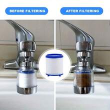 Faucet With Replaceable Filter, Splash-Proof Faucet Sprayer Head With Filter, Rotating Faucet Water Filter Extender, Kitchen & Bathroom Water Filtration System, Universal Kitchen & Bathtub Water Filter - A - View 6