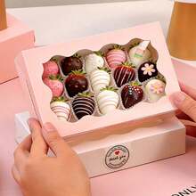 10 Dessert Packaging Boxes, Kraft Paper Boxes, Cake Baking Packaging, Multi-Color Biscuit Small Boxes Paper Cupcake Packaging Box, Egg Tart Box, Window Box, Dessert Packaging Box Cake Box ,3 Sizes, Cake Baking Packaging Box, Holiday Cake Decoration Box,Birthday Gift Packaging Box, Dessert Box - View 7