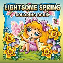 Lightweight Spring Coloring Book, Suitable As Children's Gift - Light Spring - View 8