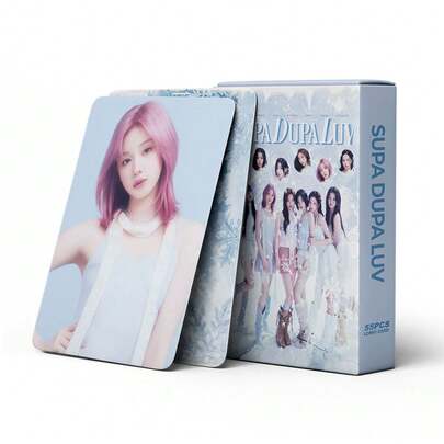 55pcs BABYMONSTE Small Cards, PSYCHO Cards, Jeong Yae-Seong AHYEON Photocard, KPO Album Cards, Kpopp, Skz, Cards, Photocard, Twice