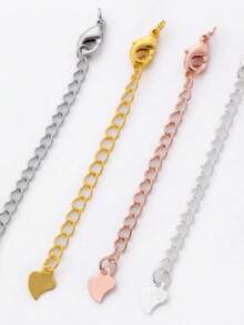 10 Yards Gold Plated Jewelry Chain Bulk, 0.4x0.3mm Link Chain Spool, Tarnish Resistant Metal Chain For DIY Necklace Bracelet Anklet Jewelry Making Supplies - Yellow Gold - View 3