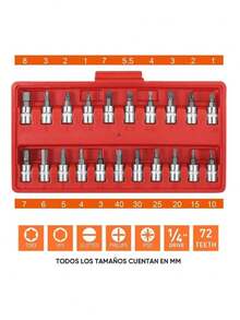 46-Piece Car Repair Tool Set With Socket Wrench And Ratchet, Multifunctional Universal Repair Tool Box For Home - Multicolor - View 2