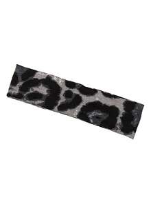 欧美时尚发带，豹纹街头风发带，女童弹力发带 - 彩色 - 查看 7