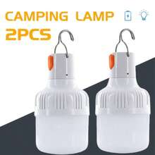 2 piezas Luz nocturna recargable por USB, 3 modos, con función de batería portátil y linterna, adecuada para el hogar, dormitorio, estudio, iluminación de emergencia para camping, luz nocturna para dormitorio - Paquete de 2 - Ver 7
