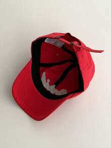 字母图案无结构棒球帽，美式街头风大号刺绣字母，软帽顶棒球帽，春夏款，适合小脸型，新款春季款，时尚百搭软帽顶棒球帽，夏季休闲复古遮阳帽，防晒网球帽 - Oniid字母 - 查看 5