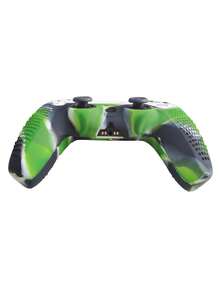 1 Set 5 Controller Cover + 2 Pcs Soccer Pattern Joystick Caps, Camouflage Design, Anti-Slip, Anti-Sweat, Anti-Scratch, Anti-Dust, Enhance Gaming Experience - View 9