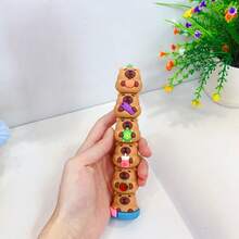 1pc 5-Color Cartoon Capybara Highlighter Pen, Student Graffiti Drawing Marker, Marking Pen, Halloween & Christmas Gift, Random Style - Multicolor - View 14