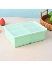 1pc Silicone Ice Cube Tray With Lid - Large Capacity Soft Ice Mold Suitable For Refrigerator, 1 Cup Size For Soups, Stews, Sauces - Dishwasher , Great For Christmas, Halloween, Easter, Thanksgiving - Multicolor - View 18