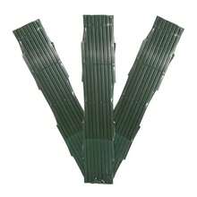 Set Of 3 Expanding Green Plastic Wall Foldable Trellis Fence 180 X 90cm - 3pc - View 3