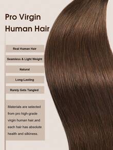 YILITE Skin Weft PU Tape On Hair 4x0.8cm 10PCS 20PCS Tape In Hair Extensions Human Hair Injected Invisible Tape Hair Extensions - S4 - View 7