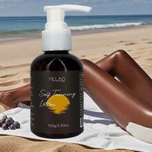 MELAO Natural Sunless Tanning Lotion, Gradual Bronze Glow For Face & Body, Moisturizing & Non-Streaking, Adjustable Natural Tone, 100g/3.53oz - 100g - View 6